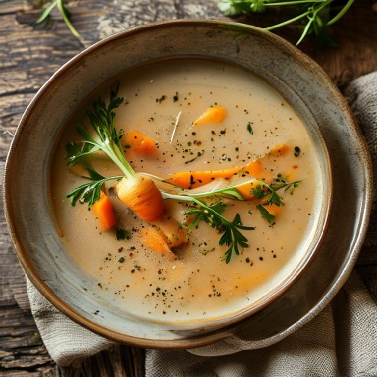 Carrot & Coriander Soup made in a Thermomix
