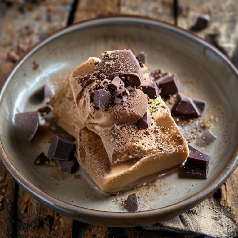 Chocolate Sorbet made in a Thermomix