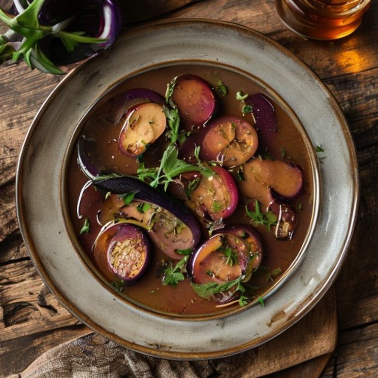 Eggplant & Tomato Stew made in a Thermomix