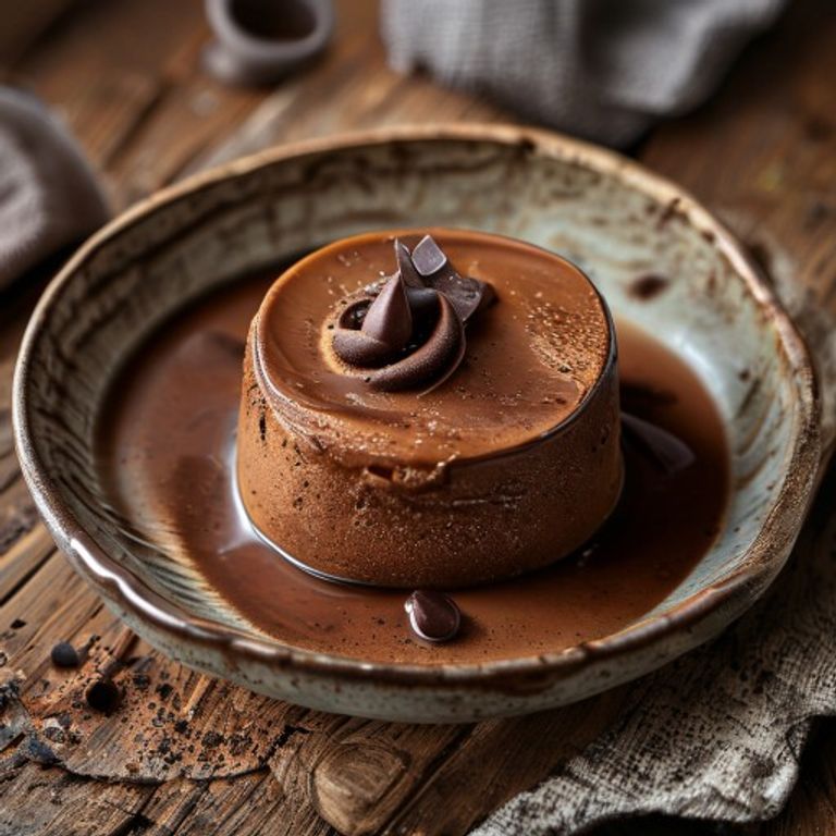 Espresso Chocolate Mousse made in a Thermomix