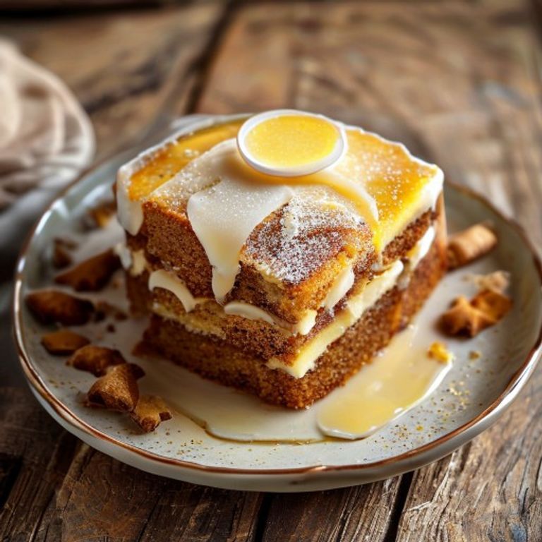 Ginger Syrup Cake made in a Thermomix