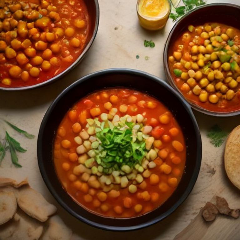 Harissa Chickpea Stew Thermomix recipe