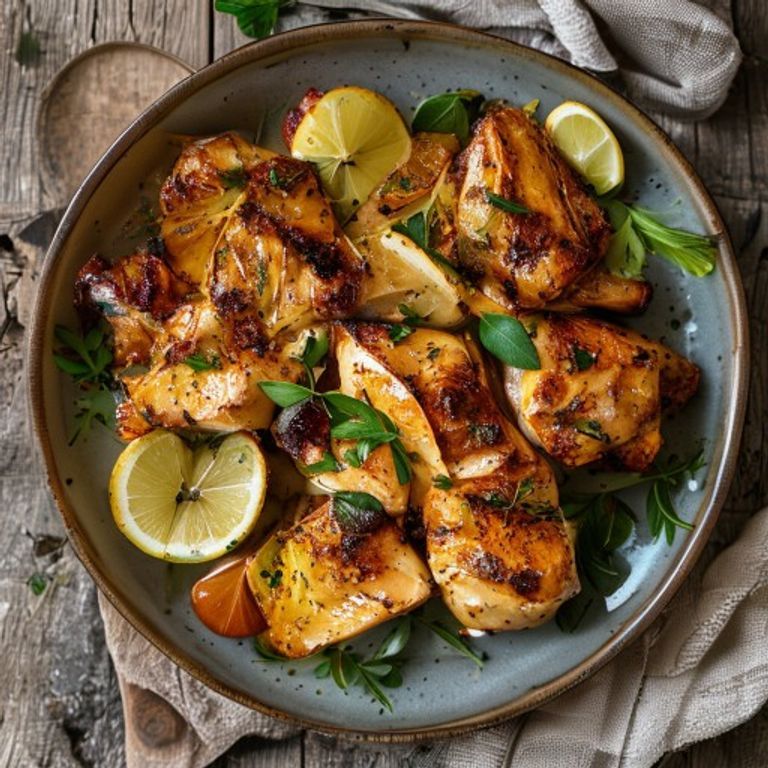 Lemon & Herb Chicken made in a Thermomix