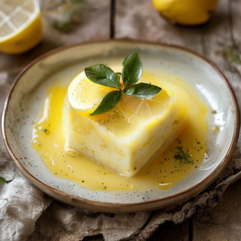 Lemon Posset made in a Thermomix