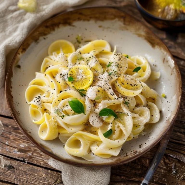 Lemon Ricotta Pasta made in a Thermomix