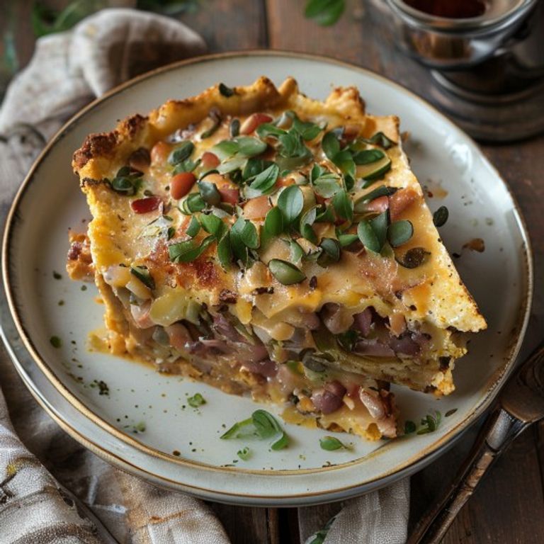 Lentil Shepherd's Pie made in a Thermomix