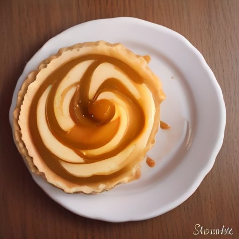 Miso Caramel Banana Tart made in a Thermomix