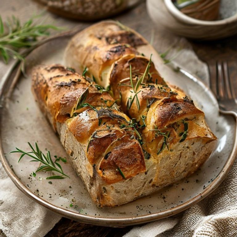 Olive Rosemary Bread made in a Thermomix