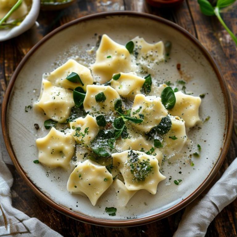 Ricotta & Spinach Gnudi made in a Thermomix