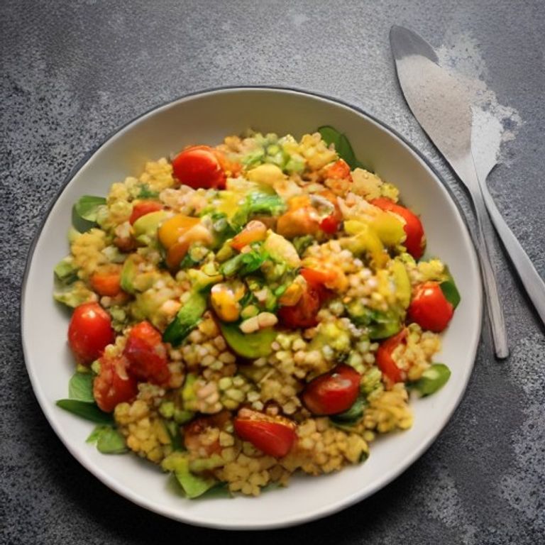 Roasted Vegetable Couscous Salad Thermomix recipe