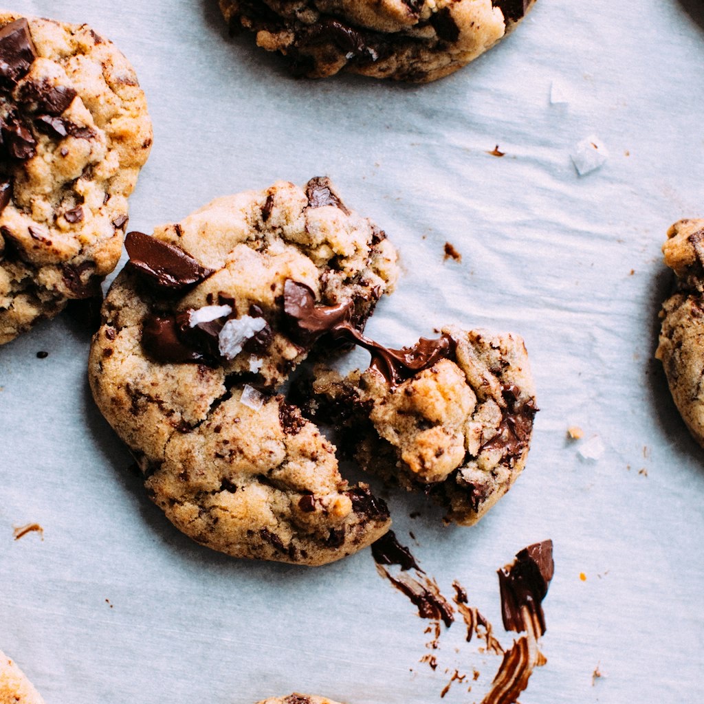 Tahini Chocolate Cookies made in a Thermomix