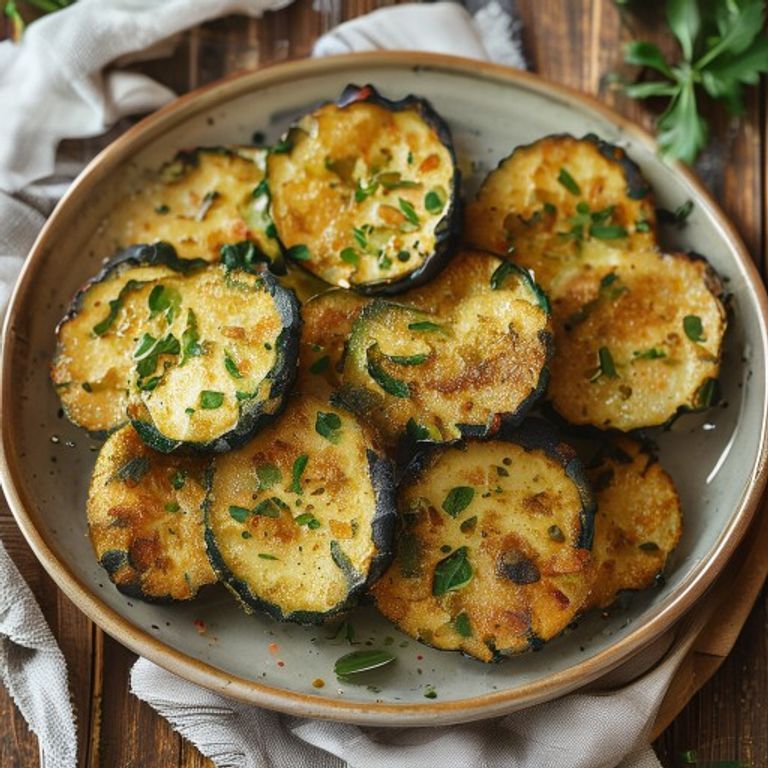 Zucchini Fritters made in a Thermomix